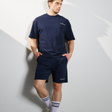 Herren Sweatshorts blau