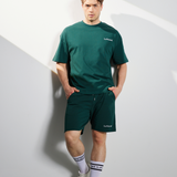 Herren Sweatshorts grün