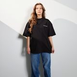 Damen Oversized T-Shirt schwarz - Classic