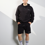 Herren Sweatshorts schwarz