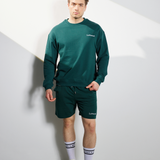 Herren Sweatshorts grün