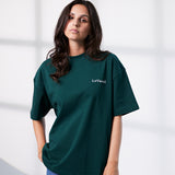 Women oversized shirt green - Classic