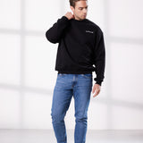 Men´s oversized sweater black - Classic